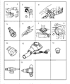 Dodge Intrepid Oxygen Sensor Diagram - 4606133AC