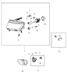 Jeep Light Socket Diagram - 68091384AA