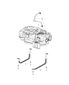 2017 Chrysler Pacifica Fuel Tank Diagram - 68320183AA