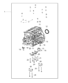 Dodge Dart Crankshaft Seal Diagram - 5047167AA