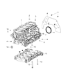 Jeep Crankshaft Seal Diagram - 68252219AA