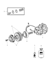 Jeep Grand Cherokee A/C Compressor Diagram - R5111437AD