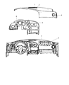 2008 Dodge Viper Air Bag Diagram - 5030373AC