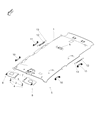 2015 Jeep Renegade Sun Visor Diagram - 5VW47MS7AA