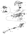 Ram 4500 Steering Column Diagram - 68144499AB