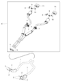 2020 Dodge Challenger Muffler Diagram - 68453193AB