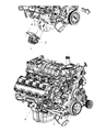 Ram 2500 Engine Mount Diagram - 68137447AA
