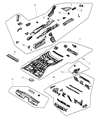 Chrysler 200 Floor Pan Diagram - 5076043AD
