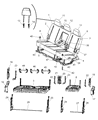 Dodge Ram 2500 Armrest Diagram - 1DQ071J3AA