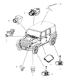 Jeep Occupant Detection Sensor Diagram - 68166682AA