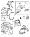 Dodge Magnum Door Seal Diagram - UW64DW1AC