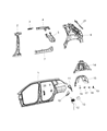 2020 Jeep Compass Fuel Door Diagram - 55112653AB