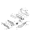 Jeep Wrangler Exhaust Manifold Diagram - 68490217AA