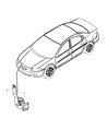 2004 Chrysler Sebring Horn Diagram - 4609109AC