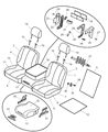 2005 Dodge Ram 2500 Seat Heater Diagram - 5101764AB