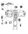 Dodge Neon Clock Spring Diagram - 4671946AB