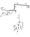 2017 Chrysler 300 Brake Line Diagram - 68232484AA