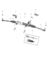 Dodge Charger Rack And Pinion Diagram - 4584573AE