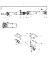 Ram Driveshaft Yokes Diagram - 5183084AA