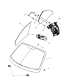 Chrysler Sebring Window Regulator Diagram - 5008981AC