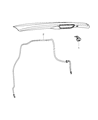 Jeep Grand Cherokee Windshield Washer Nozzle Diagram - 57010735AB