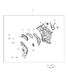 Jeep Wrangler Water Pump Diagram - RL079412AB