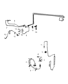 2014 Chrysler 300 Brake Line Diagram - 68071592AA