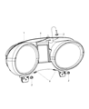 Jeep Grand Cherokee Speedometer Diagram - 5091679AK