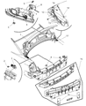 Dodge Charger Trunk Lid Latch Diagram - 5056268AG