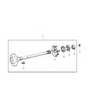 Jeep Wheel Stud Diagram - 52098680