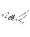Dodge Durango Wiper Arm Diagram - 68079870AA
