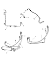 2010 Jeep Liberty Power Steering Hose Diagram - 52125180AD