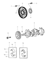 Dodge Journey Crankshaft Diagram - 4792692AC