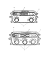 Dodge Durango A/C Switch Diagram - 55056249AA