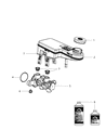 2011 Chrysler 200 Brake Master Cylinder Diagram - 68004718AD