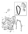 Dodge Timing Chain Diagram - 5086533AA