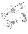 Dodge Dart Brake Disc Diagram - 68216161AA