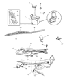 Dodge Intrepid Windshield Wiper Diagram - 4723416