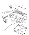 Jeep Wrangler Hood Diagram - 68146820AA