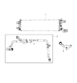 2023 Chrysler Pacifica Radiator Diagram - 68510722AA