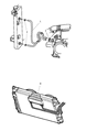 1999 Dodge Caravan Transmission Oil Cooler Hose Diagram - 4809262AB
