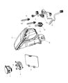 Dodge Viper Light Socket Diagram - 5029065AA