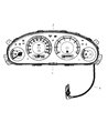 Chrysler Voyager Instrument Cluster Diagram - 4685744AI