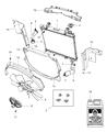 Ram Radiator Diagram - 55056506AE