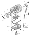 Dodge Intrepid Dipstick Diagram - 4663790AB