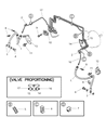 Dodge Stratus Brake Line Diagram - MR249970
