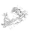 2008 Dodge Ram 3500 Parking Brake Cable Diagram - 52010067AA