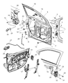 Dodge Window Crank Handles Diagram - FW801DA