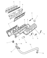 1999 Dodge Ram Wagon Cylinder Head Diagram - 53021138