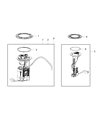 Jeep Fuel Level Sensor Diagram - 68217187AB
